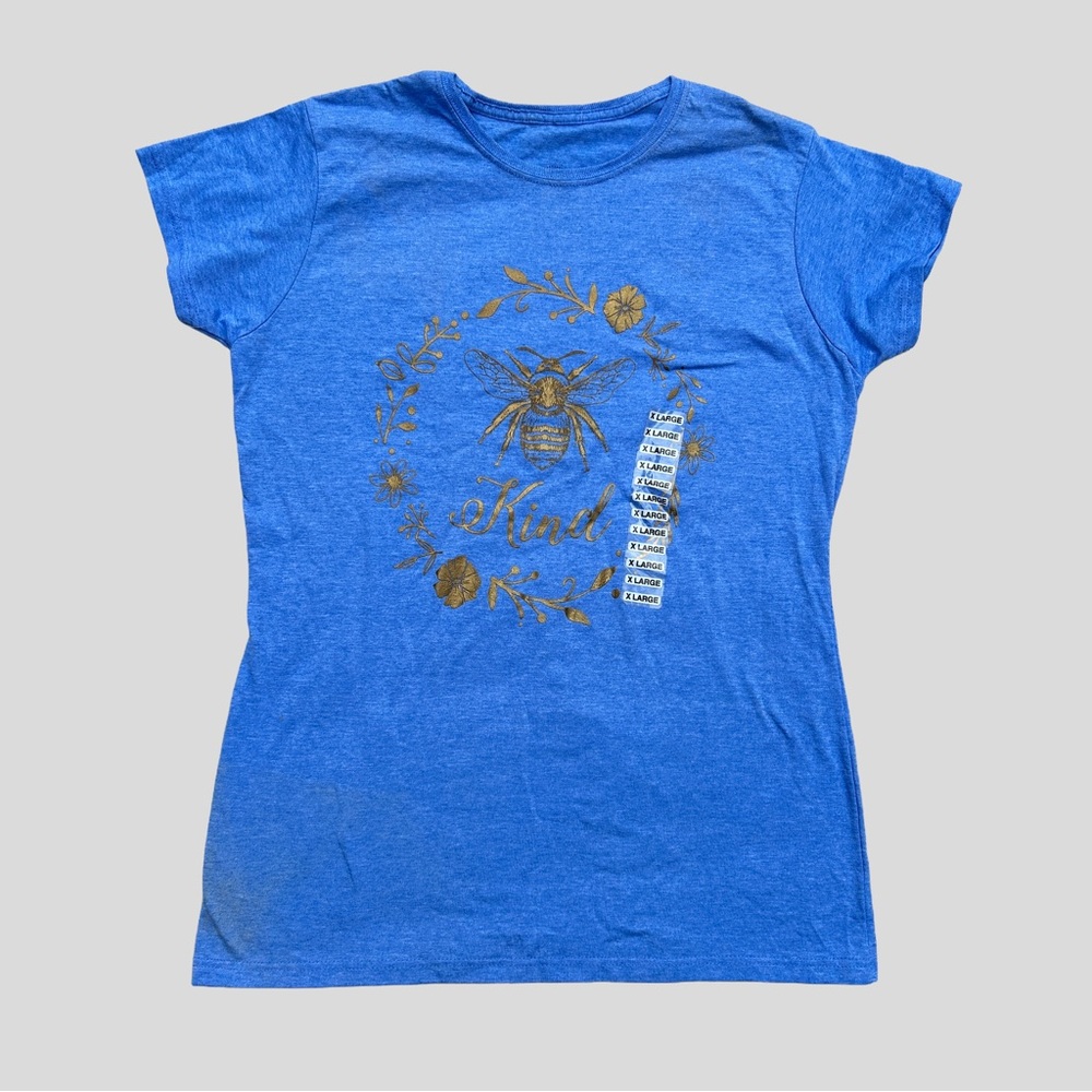 NWT Bee Kind Blue Girls T-Shirt